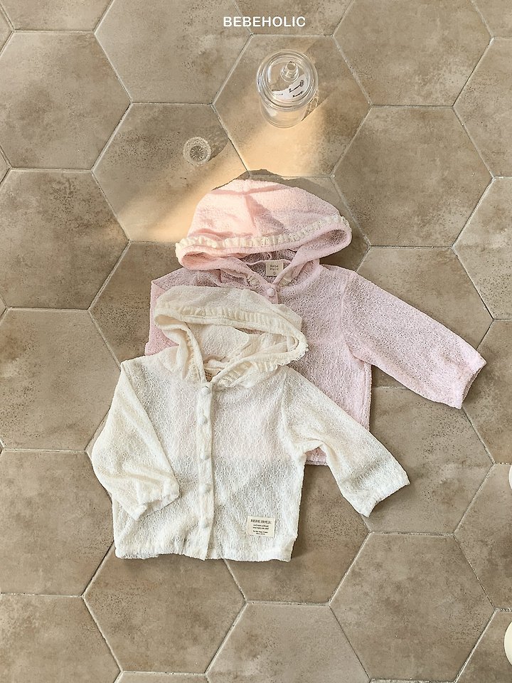 Bebe Holic - Korean Baby Fashion - #babyootd - Lace Hood Jacket - 10