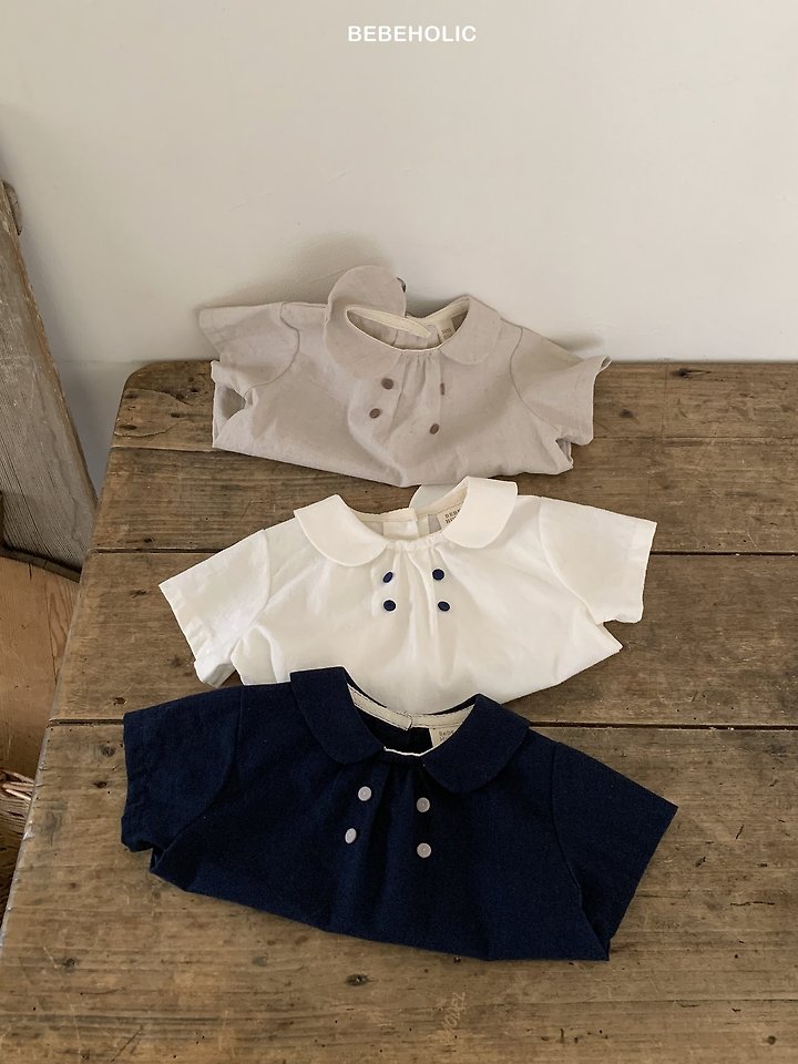 Bebe Holic - Korean Baby Fashion - #babyootd - Mael Double Blouse - 8