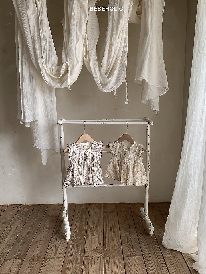 Bebe Holic - Korean Baby Fashion - #babyootd - Dew Blouse - 6