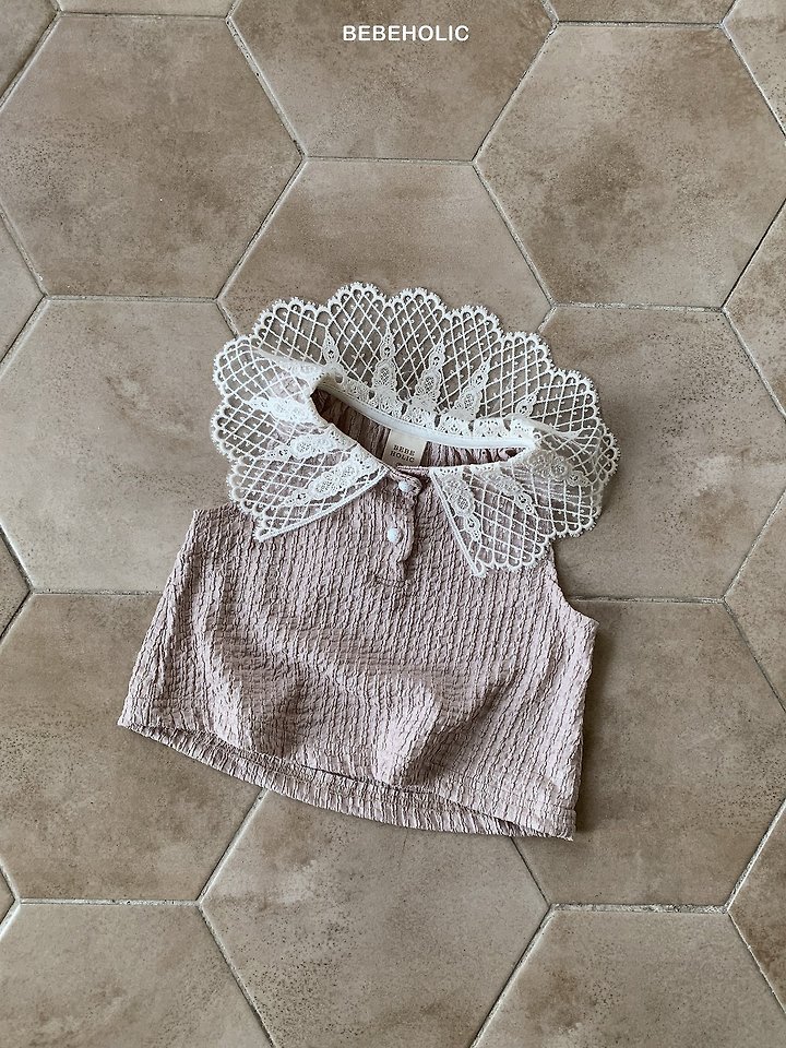Bebe Holic - Korean Baby Fashion - #babyoutfit - Poppy Collar Tee - 12