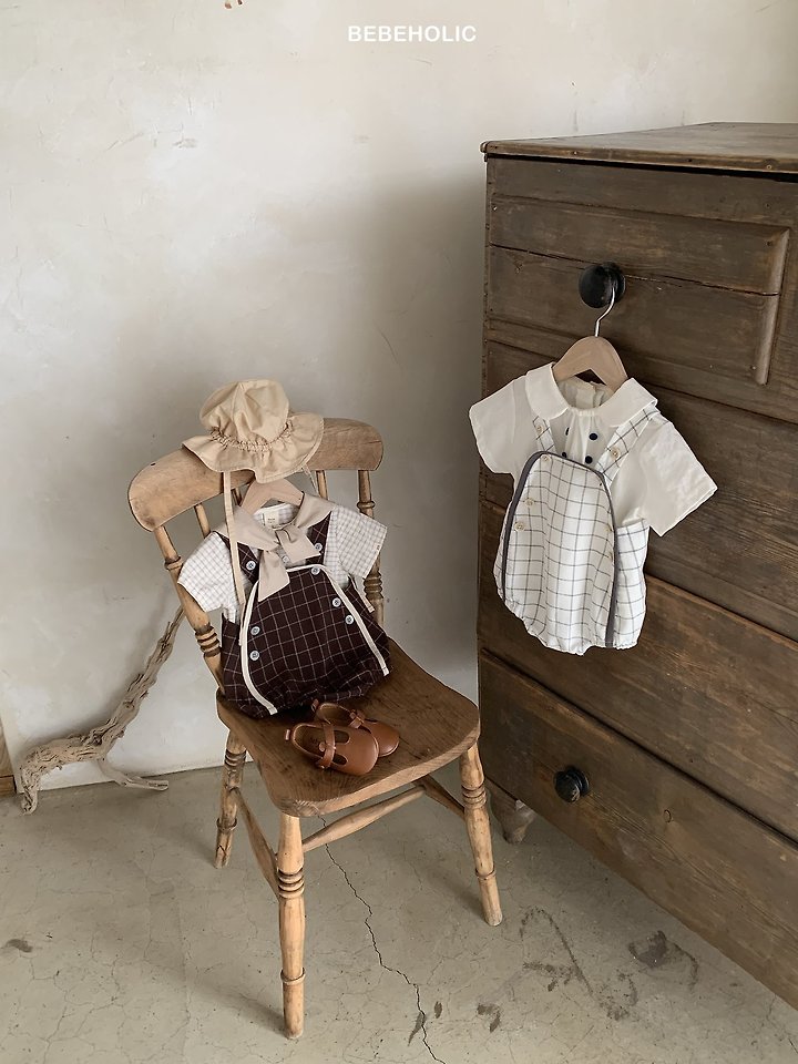 Bebe Holic - Korean Baby Fashion - #babyoutfit - Cookie Suspender Bloomer