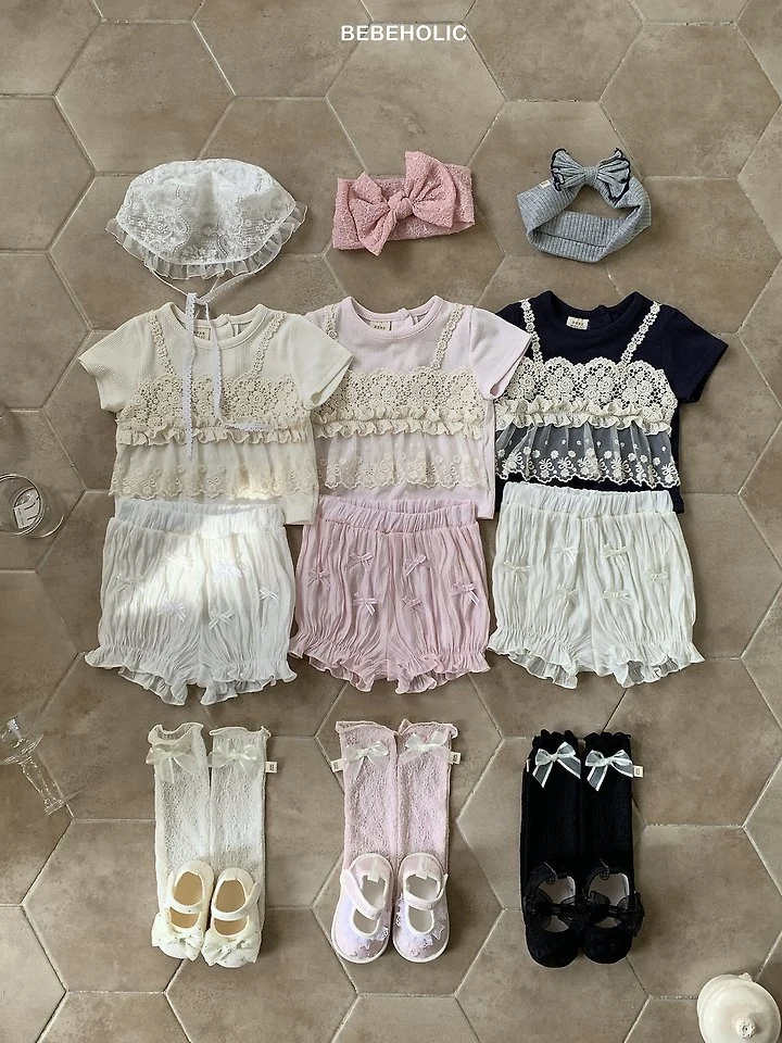Bebe Holic - Korean Baby Fashion - #babyoutfit - Ribbon Bloomer