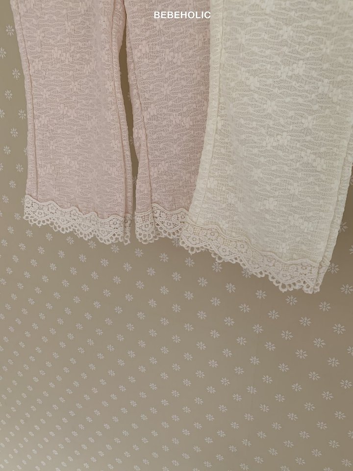 Bebe Holic - Korean Baby Fashion - #babyoutfit - Sherry Bootcut Pants - 9