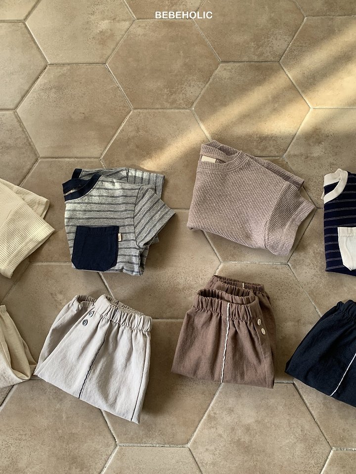 Bebe Holic - Korean Baby Fashion - #babyoutfit - Rover Linen Pants - 6