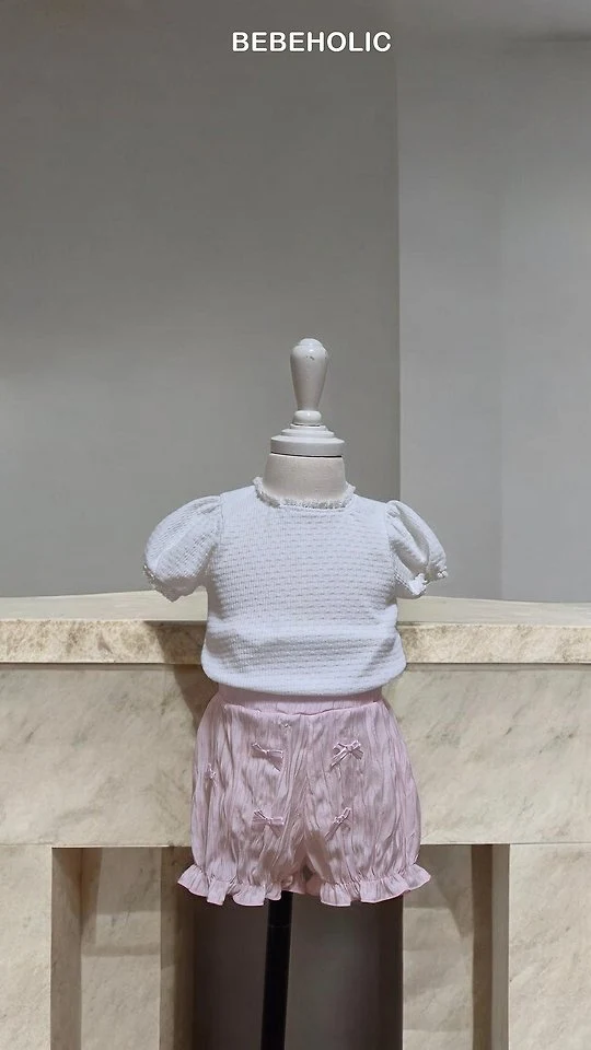 Bebe Holic - Korean Baby Fashion - #babywear - Ribbon Bloomer - 2
