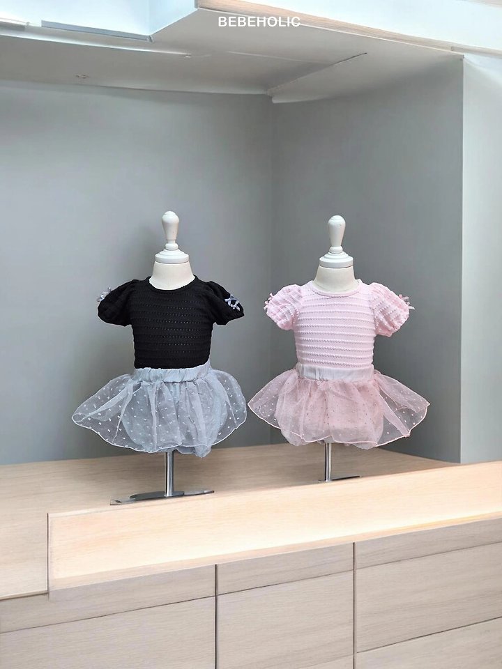 Bebe Holic - Korean Baby Fashion - #onlinebabyboutique - Lori Ribbon Tee - 3