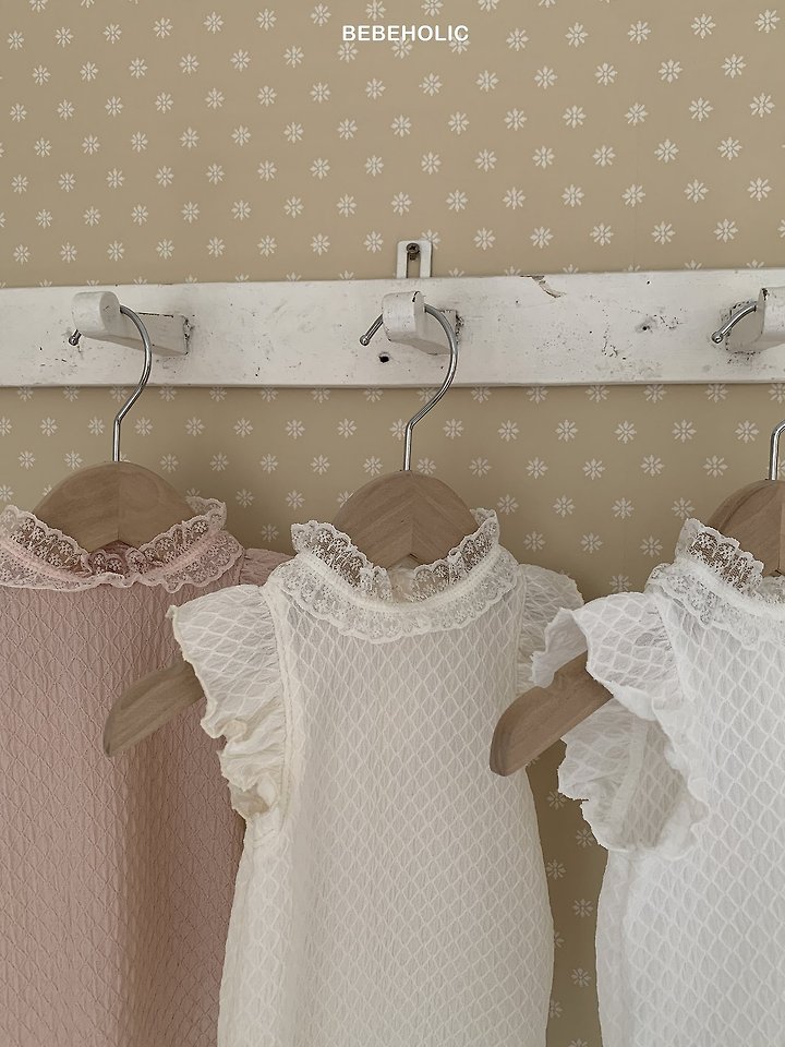 Bebe Holic - Korean Baby Fashion - #onlinebabyboutique - Sugar Frill Tee - 2
