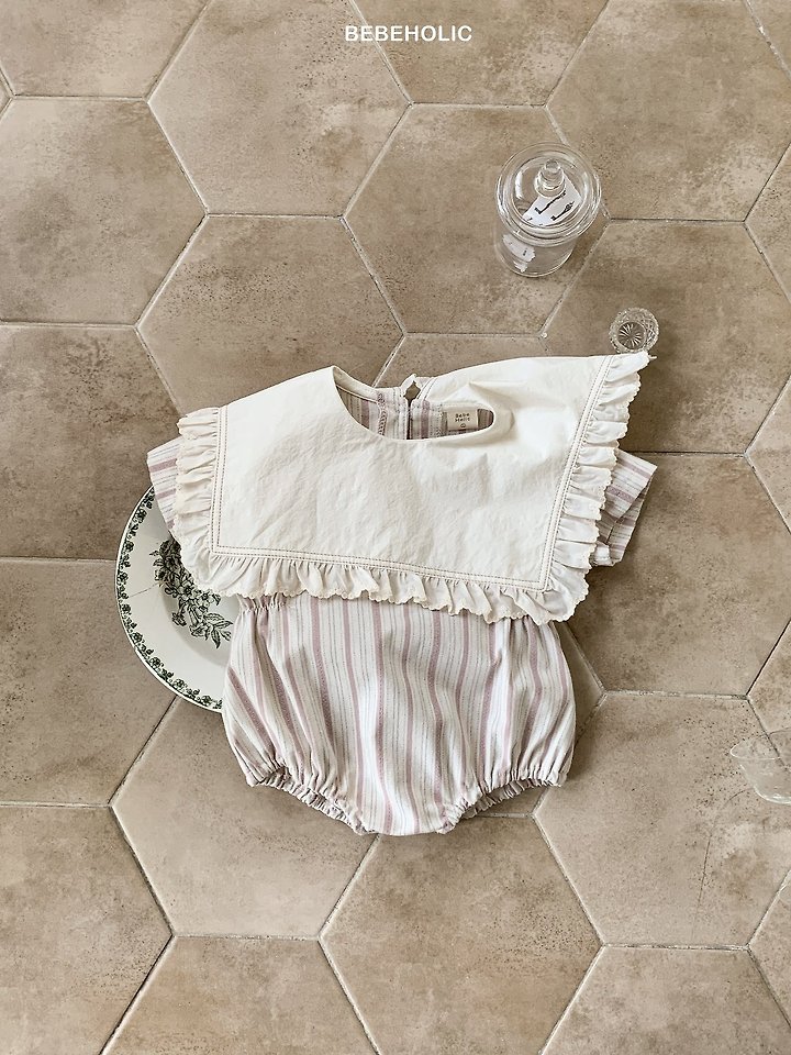 Bebe Holic - Korean Baby Fashion - #onlinebabyboutique - Cozy Frill Suit - 11