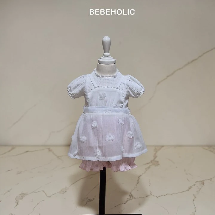 Bebe Holic - Korean Baby Fashion - #onlinebabyboutique - Ribbon Bloomer - 3