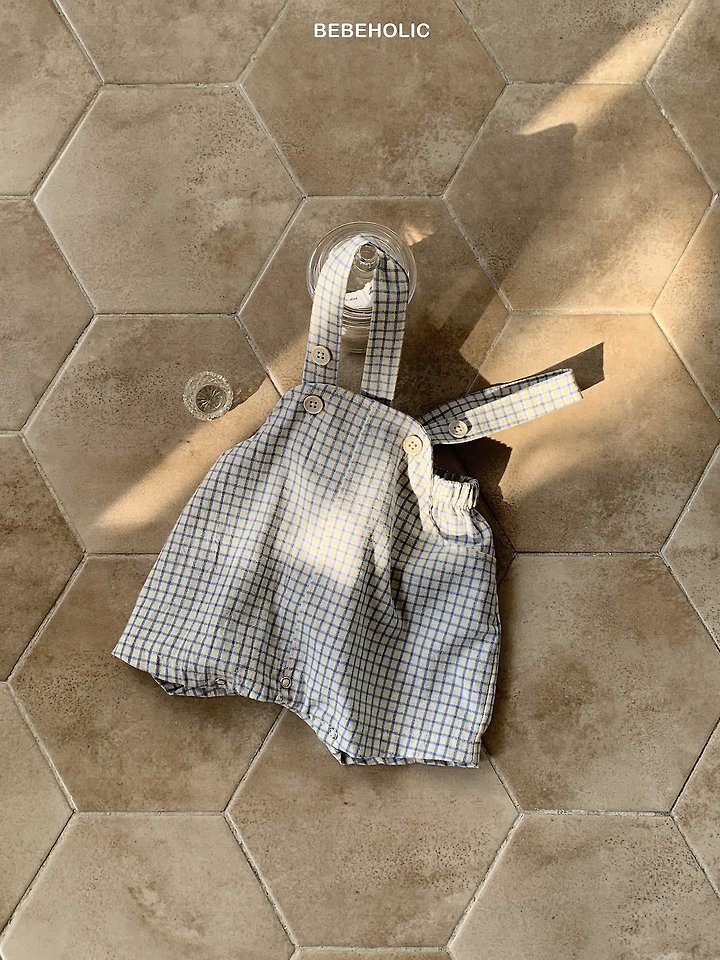 Bebe Holic - Korean Baby Fashion - #onlinebabyboutique - Roan Suspender Pants - 12