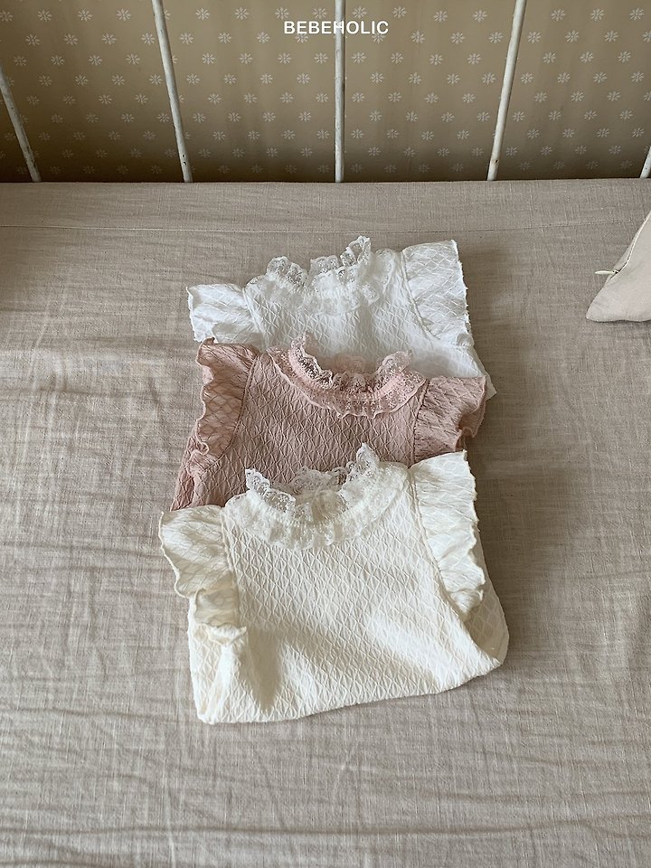 Bebe Holic - Korean Baby Fashion - #onlinebabyshop - Sugar Frill Tee - 3