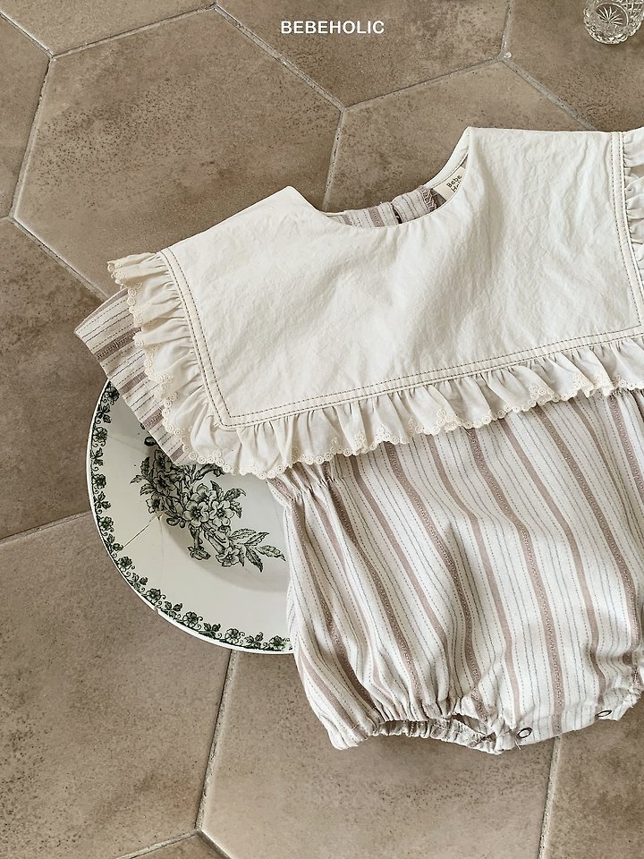 Bebe Holic - Korean Baby Fashion - #onlinebabyshop - Cozy Frill Suit - 12
