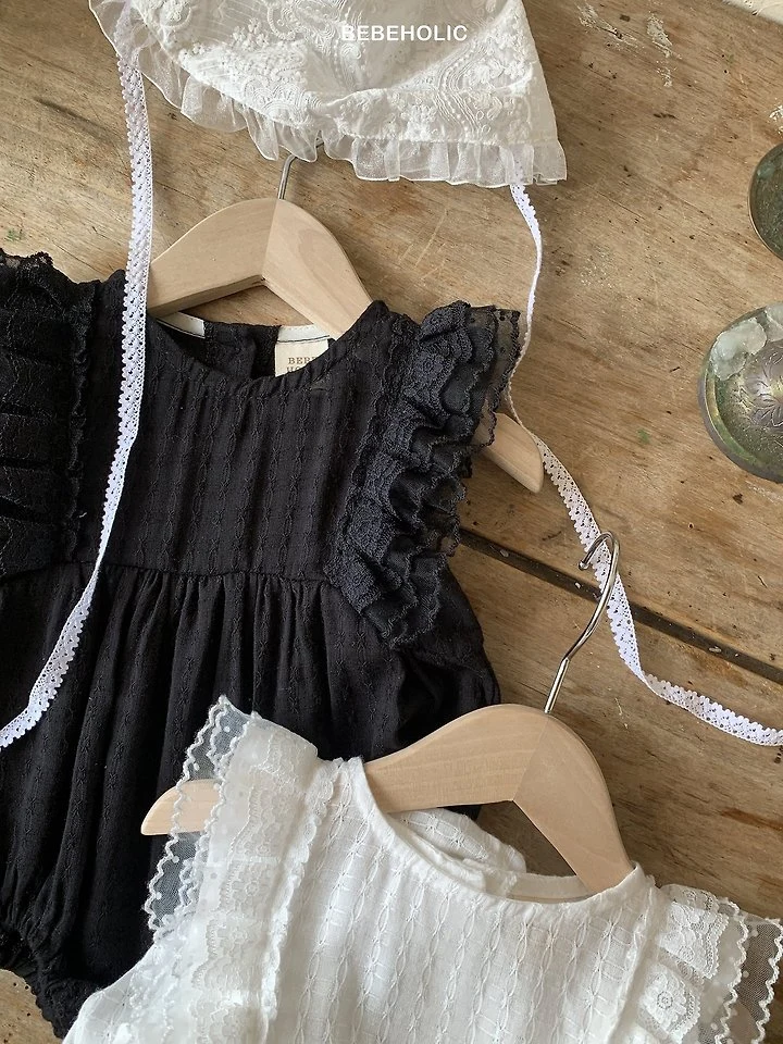 Bebe Holic - Korean Baby Fashion - #onlinebabyshop - Penny Lace Suit - 4