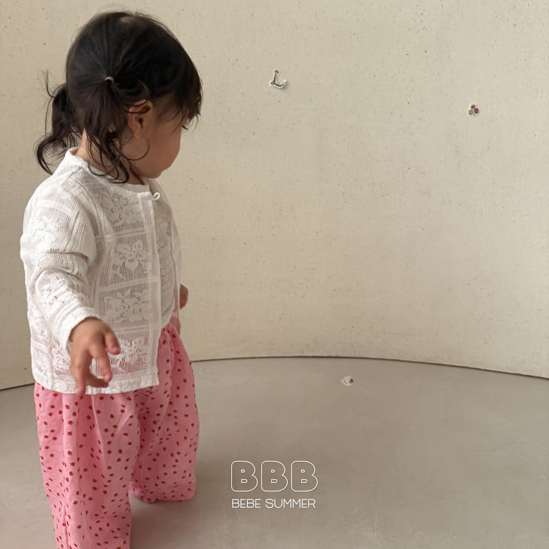 Bella Bambina - Korean Baby Fashion - #babyboutique - Bebe Lace Short Sleeve Tee - 10