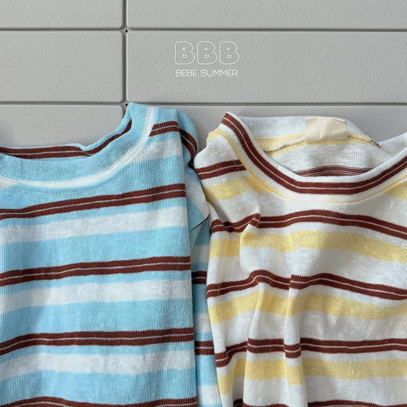 Bella Bambina - Korean Baby Fashion - #babyboutique - Bebe Slub Long Tee - 4