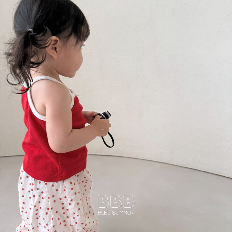 Bella Bambina - Korean Baby Fashion - #babyboutique - Bebe Ribbon Sleeveless Tee - 12