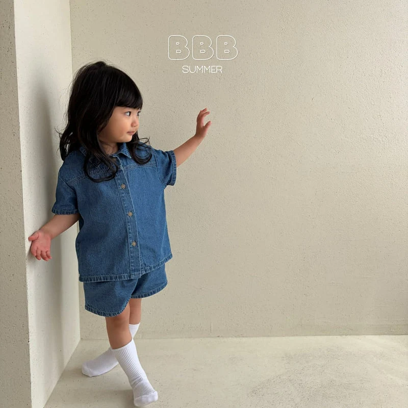 Bella Bambina - Korean Baby Fashion - #babyboutique - Denim Shirt - 8