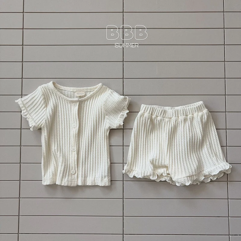 Bella Bambina - Korean Baby Fashion - #smilingbaby - Ready Frill Set - 4