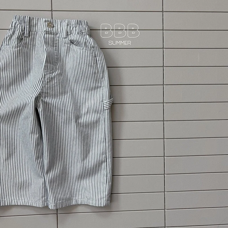Bella Bambina - Korean Baby Fashion - #onlinebabyshop - Stylish Stripe Pants - 4