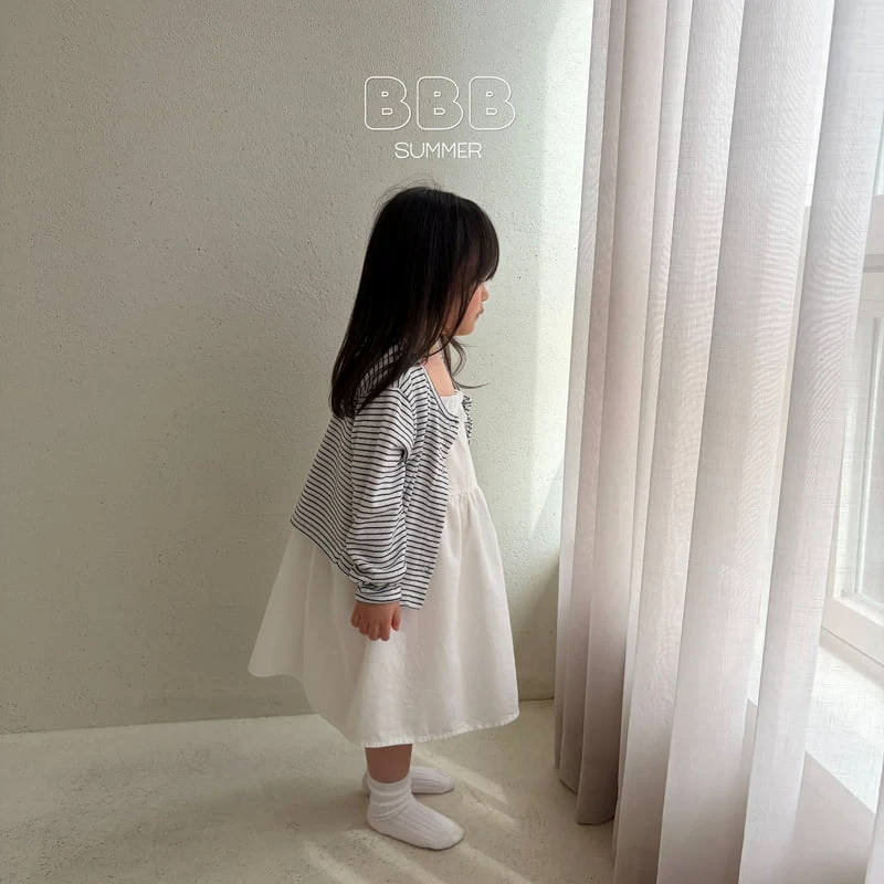 Bella Bambina - Korean Baby Fashion - #babyboutique - Raw Frill One-piece - 10