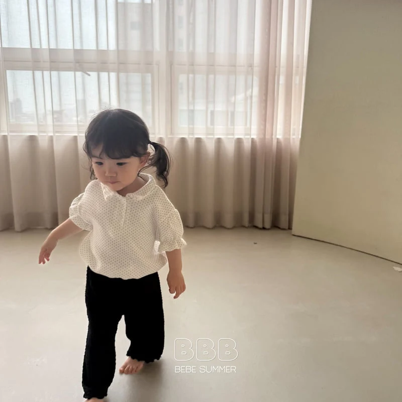 Bella Bambina - Korean Baby Fashion - #babyboutiqueclothing - Bebe Bling Collar Tee - 12