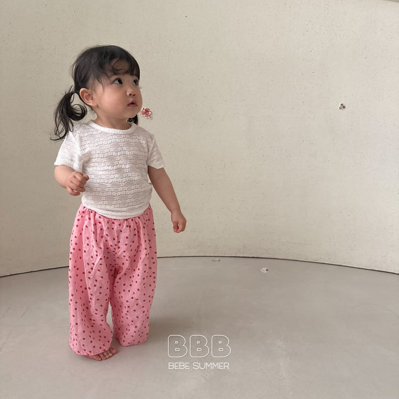 Bella Bambina - Korean Baby Fashion - #babyboutiqueclothing - Bebe Lace Short Sleeve Tee - 11