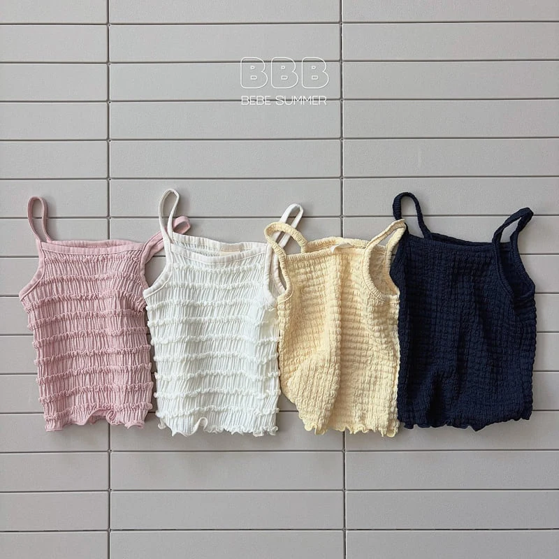 Bella Bambina - Korean Baby Fashion - #babyboutiqueclothing - Bebe Cancan Sleeveless Tee