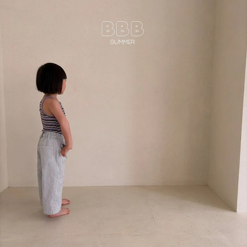Bella Bambina - Korean Baby Fashion - #babyboutiqueclothing - Stylish Stripe Pants - 6