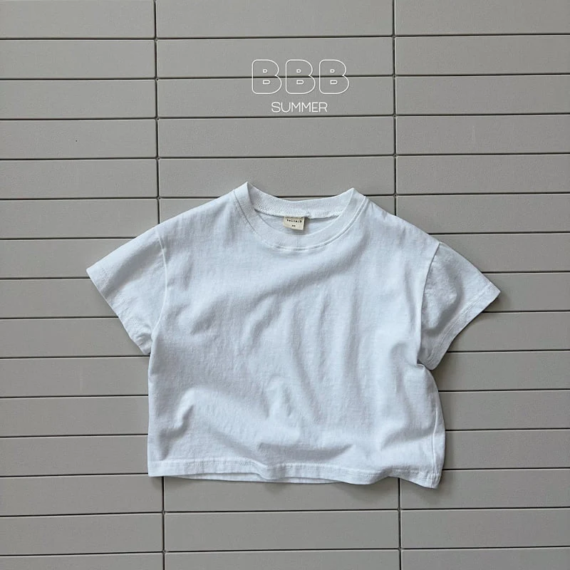 Bella Bambina - Korean Baby Fashion - #babyboutiqueclothing - Basic Plain Tee - 9