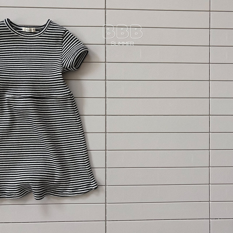 Bella Bambina - Korean Baby Fashion - #babyboutiqueclothing - Stripe One-piece - 4