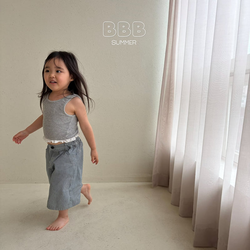 Bella Bambina - Korean Baby Fashion - #babyclothing - Nose Stripe Pants - 8