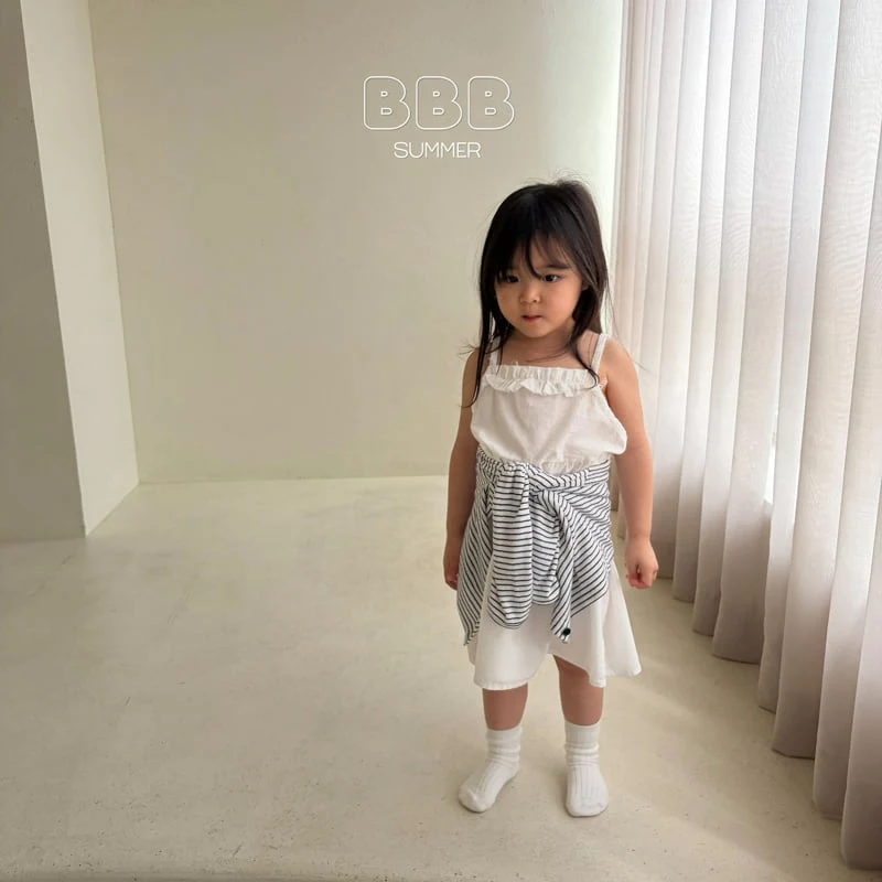 Bella Bambina - Korean Baby Fashion - #babyclothing - Raw Frill One-piece - 12