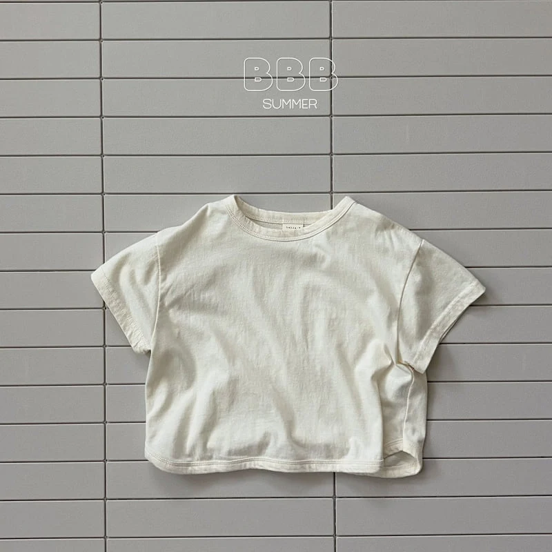 Bella Bambina - Korean Baby Fashion - #babyclothing - Bang Bang Plain Tee - 4