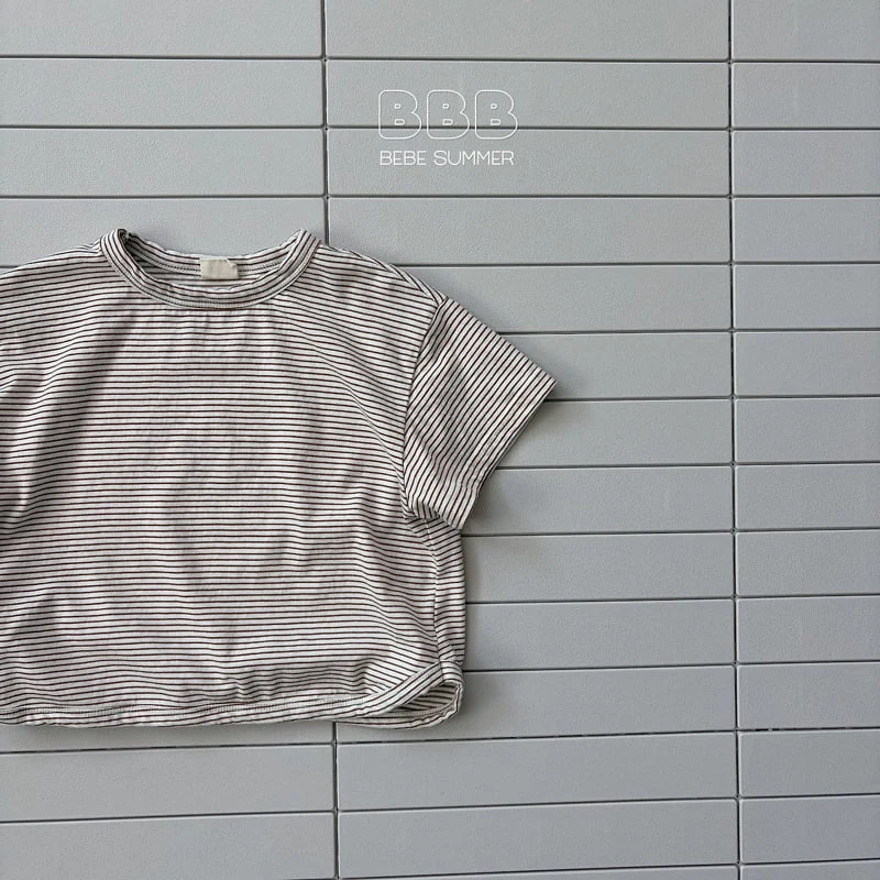 Bella Bambina - Korean Baby Fashion - #babyfashion - Bang Bang Stripe Tee - 6