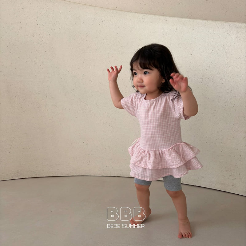 Bella Bambina - Korean Baby Fashion - #babyfashion - Bebe Print One-piece - 10