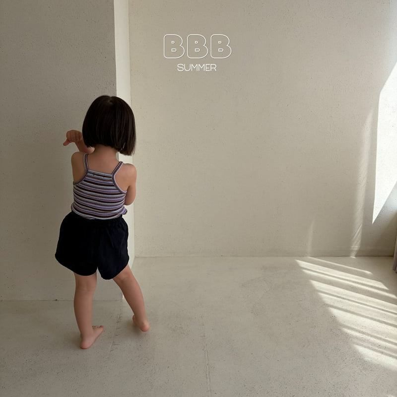 Bella Bambina - Korean Baby Fashion - #babyfashion - Poshi Stripe Sleeveless Tee - 9
