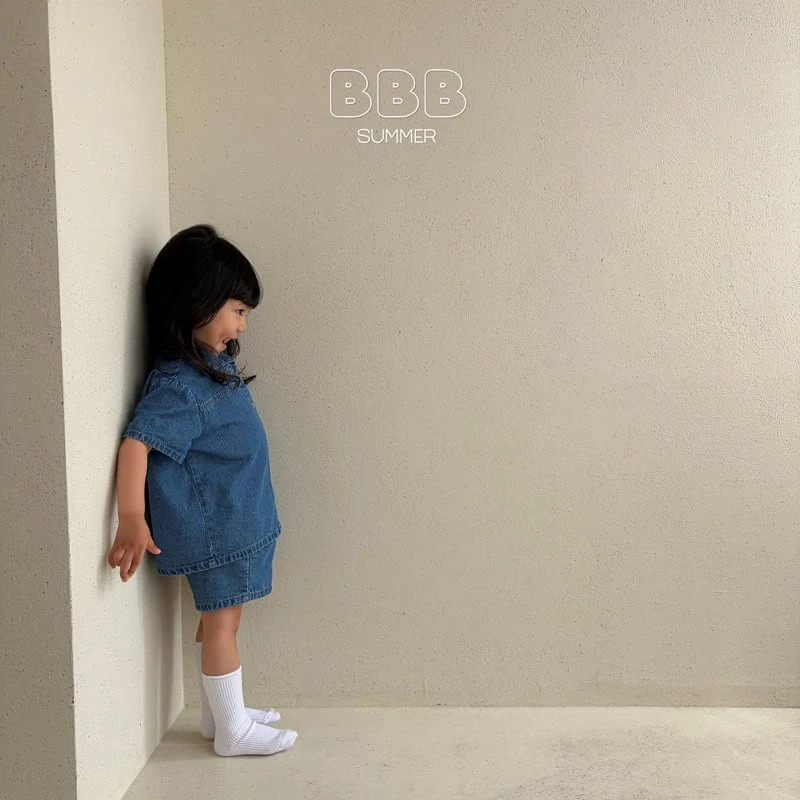 Bella Bambina - Korean Baby Fashion - #babyfashion - Double Denim Pants - 10