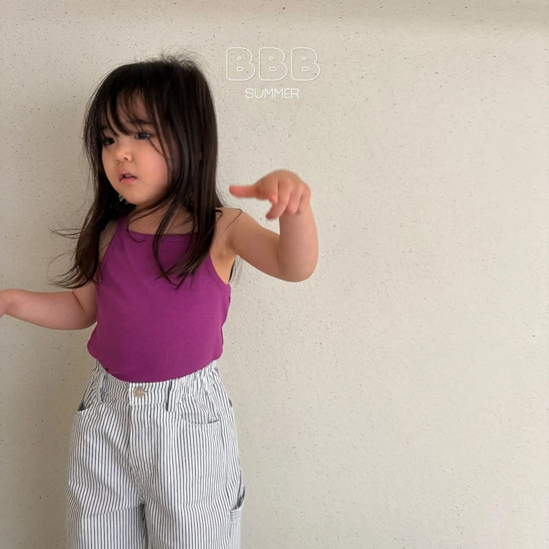 Bella Bambina - Korean Baby Fashion - #babyfashion - Crayon Sleeveless Tee - 8