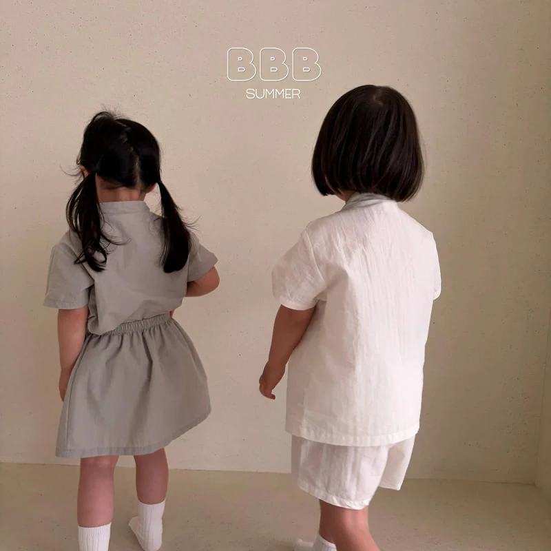 Bella Bambina - Korean Baby Fashion - #babyfever - Sibling Shorts Set - 12