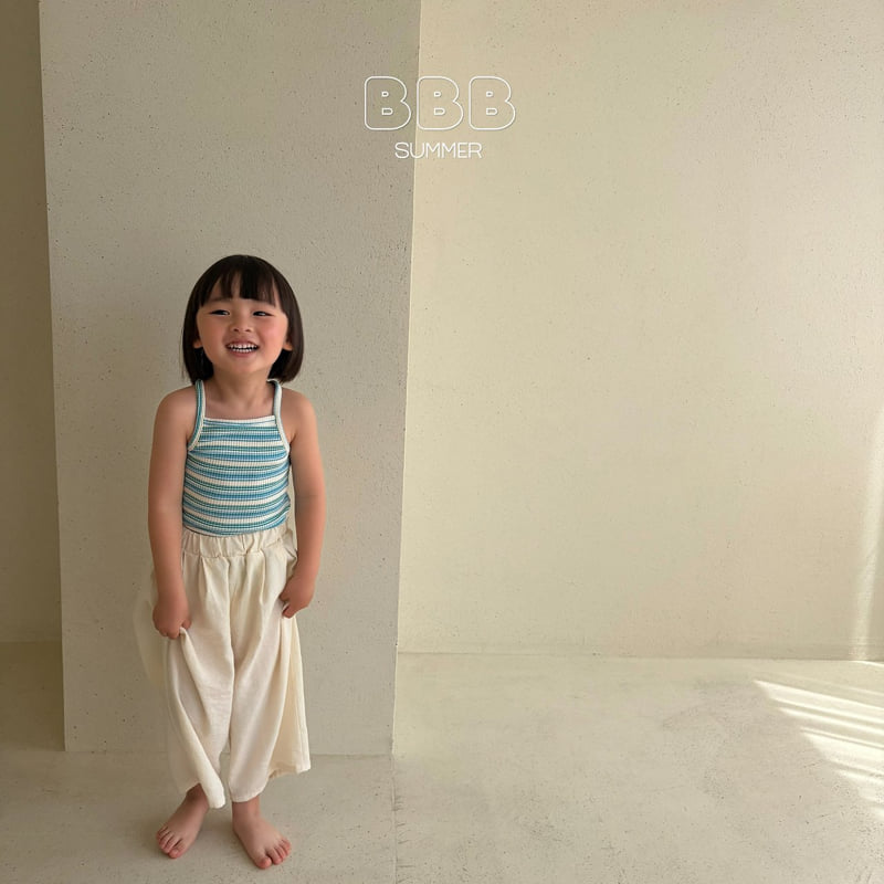 Bella Bambina - Korean Baby Fashion - #babyfever - Poshi Stripe Sleeveless Tee - 10