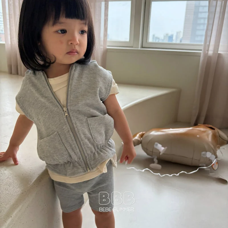 Bella Bambina - Korean Baby Fashion - #babygirlfashion - Bebe Hood Vest - 7