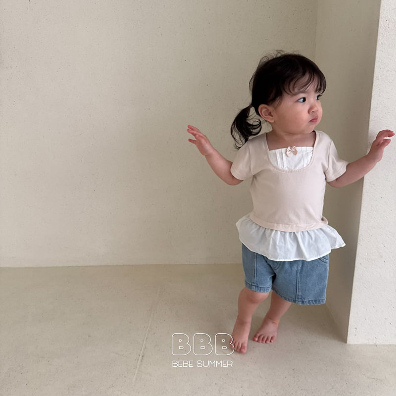 Bella Bambina - Korean Baby Fashion - #babygirlfashion - Bebe Petit Tee - 11