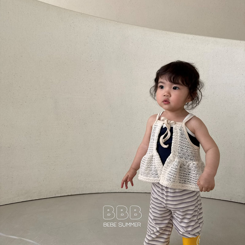 Bella Bambina - Korean Baby Fashion - #babygirlfashion - Bebe Note Stripe Pants - 7