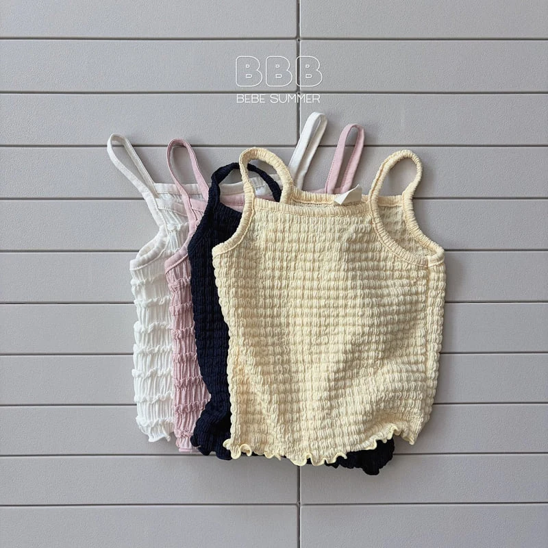 Bella Bambina - Korean Baby Fashion - #babygirlfashion - Bebe Cancan Sleeveless Tee - 5