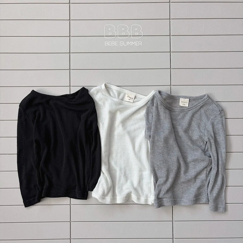 Bella Bambina - Korean Baby Fashion - #babygirlfashion - Bebe Summer Long Tee