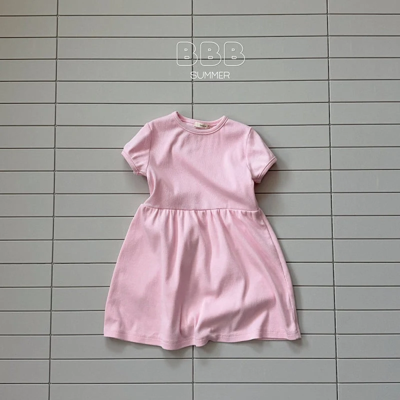 Bella Bambina - Korean Baby Fashion - #babygirlfashion - Pink One-piece