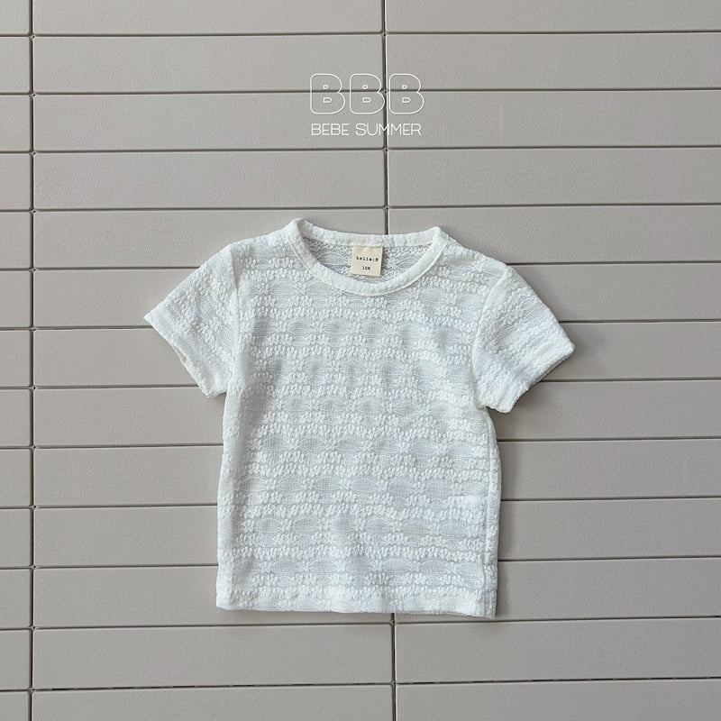 Bella Bambina - Korean Baby Fashion - #babylifestyle - Bebe Lace Short Sleeve Tee