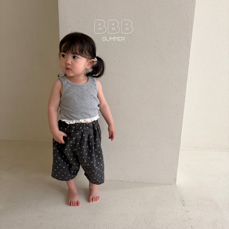 Bella Bambina - Korean Baby Fashion - #babylifestyle - Peek Crop Sleeveless Tee - 9