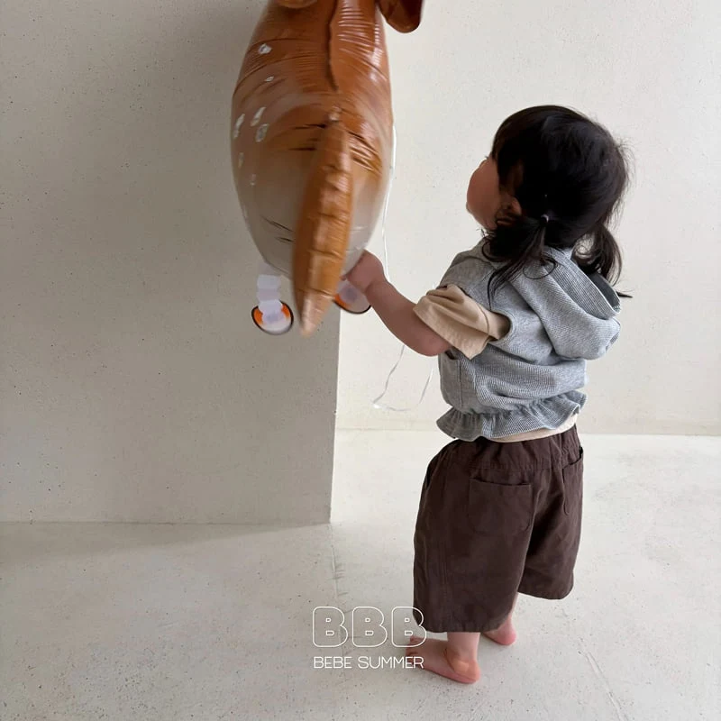 Bella Bambina - Korean Baby Fashion - #babyoninstagram - Bebe Hood Vest - 9