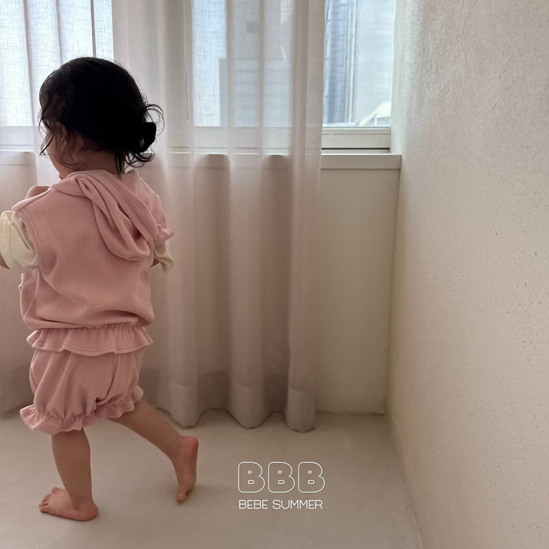 Bella Bambina - Korean Baby Fashion - #babyoninstagram - Bebe Hood Waffle Set - 7
